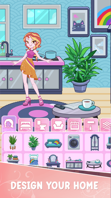 Paper Doll Dress Up Diary Screenshot