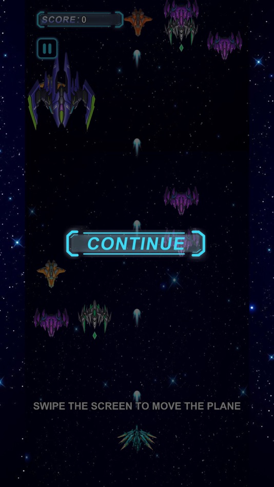 #3. Simple Exciting Star Fighter (iOS) 由: 伟 祝