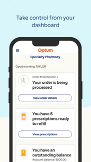 optum specialty pharmacy iphone screenshot 2