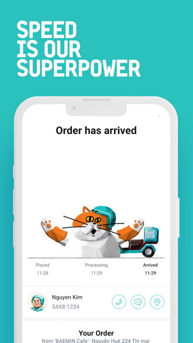 BAEMIN - Food delivery app Screenshot