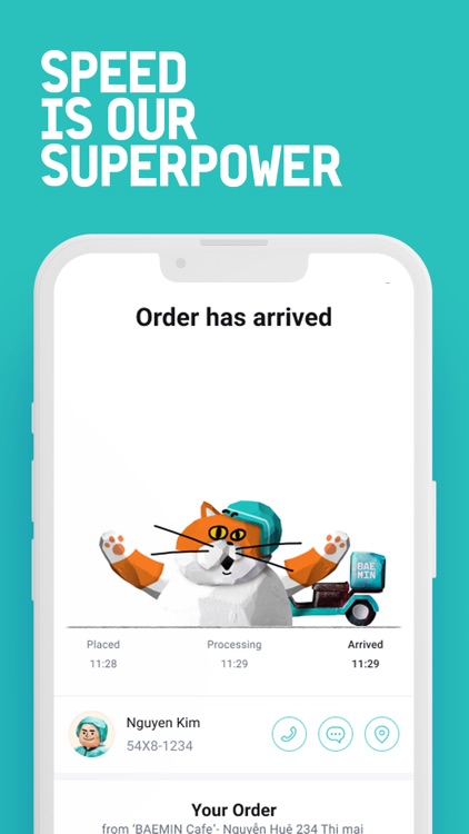 BAEMIN - Food delivery app