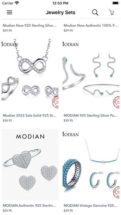 Cheap Jewelry Fashion Shop Screenshot