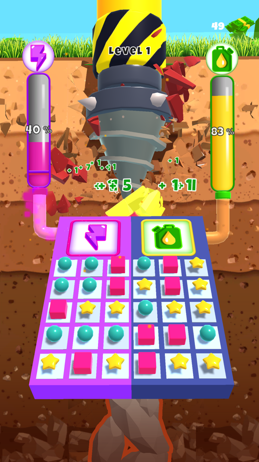 #6. Drill Match (iOS) 由: Clocknest Games