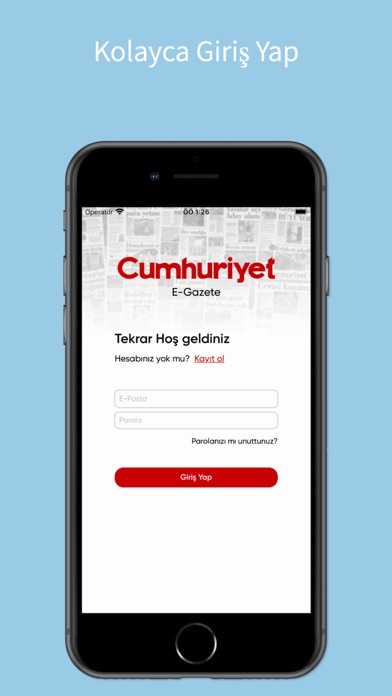 Cumhuriyet-E-Gazete Screenshot