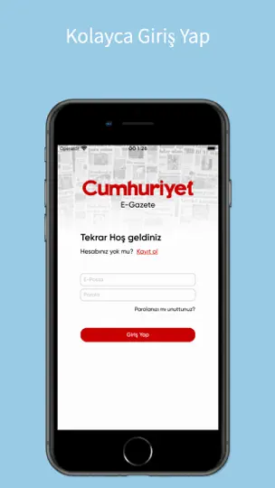 Cumhuriyet-E-Gazete iPhone Ekran Görüntüsü 2