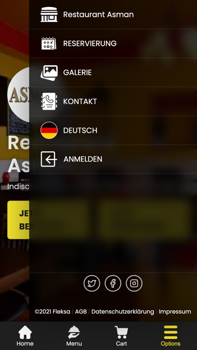 Restaurant Asman Screenshot