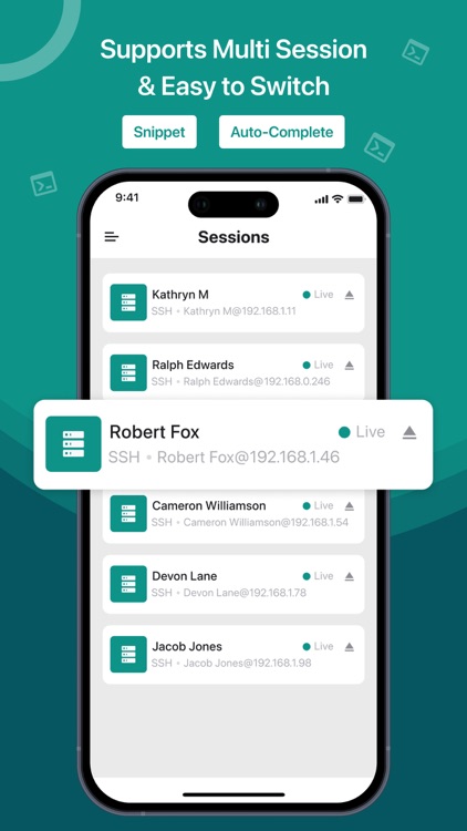 Termux - iSH, SFTP, SSH Client screenshot-5