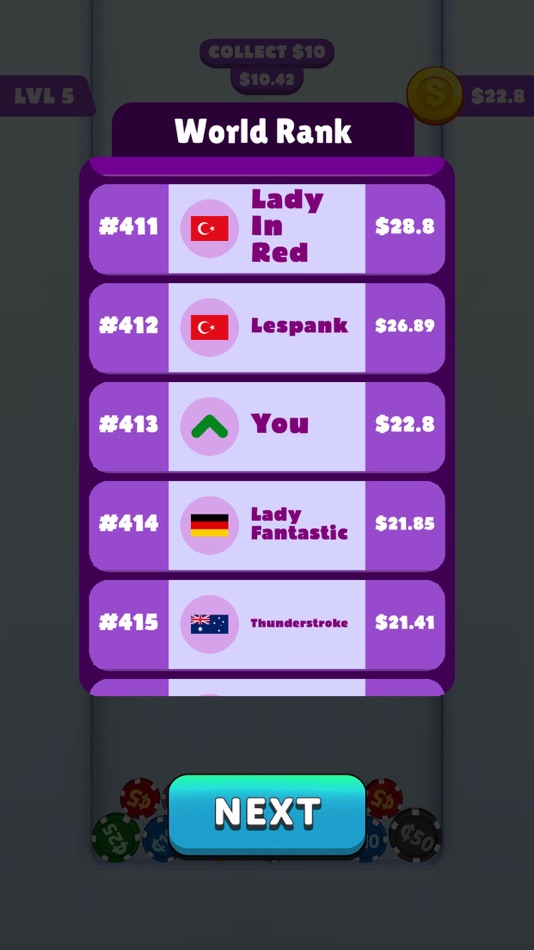 #6. Drop Coin! (iOS) 由: 3A YAPIM VE YAZILIM DANISMANLIK LIMITED SIRKETI