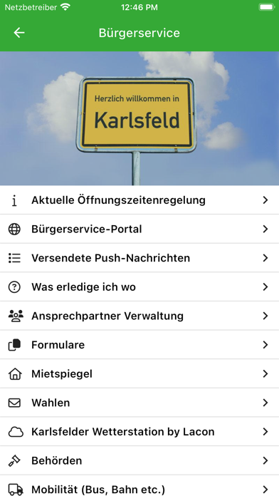 Gemeinde Karlsfeld Screenshot