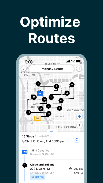 Upper Route Planner Optimizer Screenshot