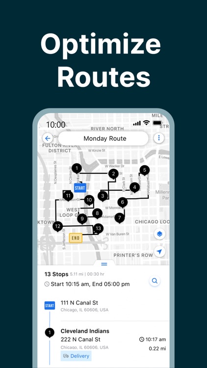 Upper Route Planner Optimizer