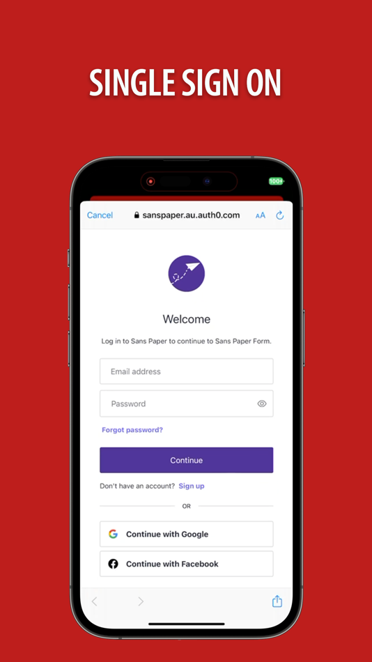 #2. Sans Paper Form (iOS) By: SANS PAPER PTY LTD