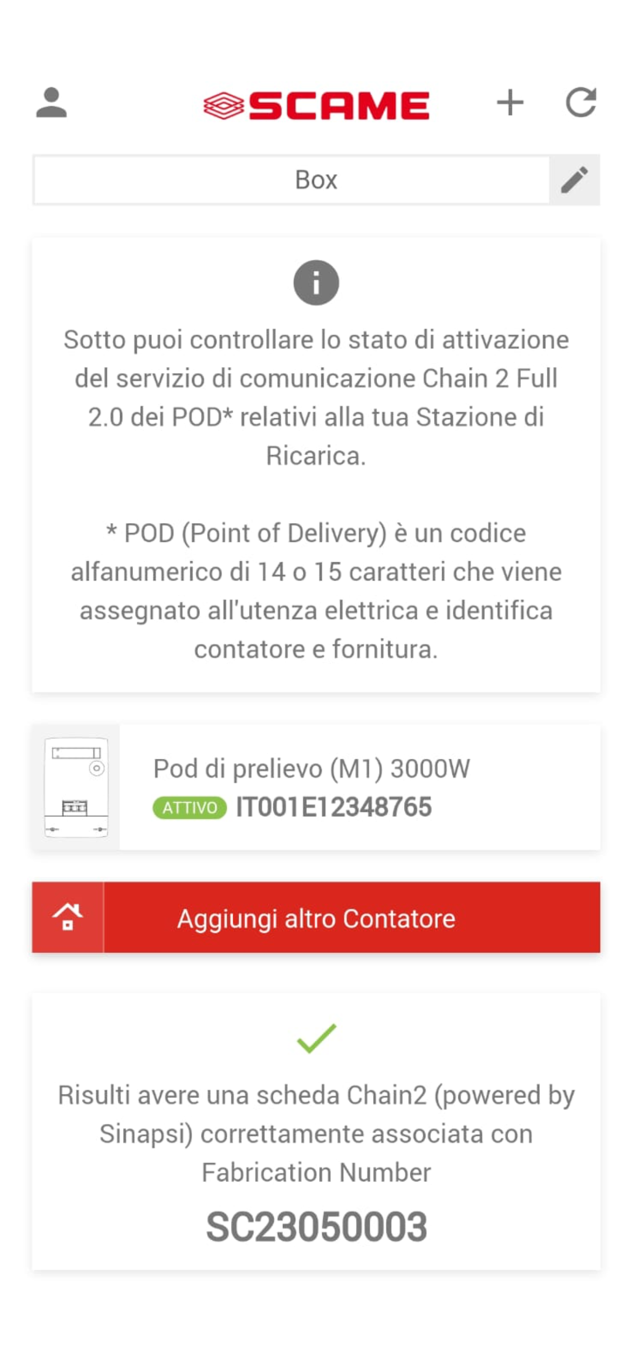 Scame Chain2 Activator