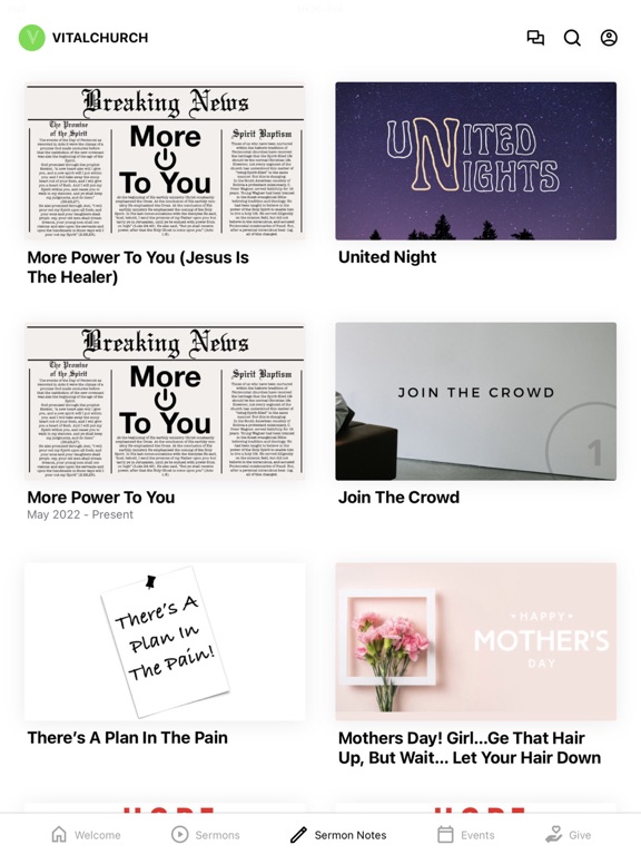 Screenshot #6 pour VITAL|CHURCH