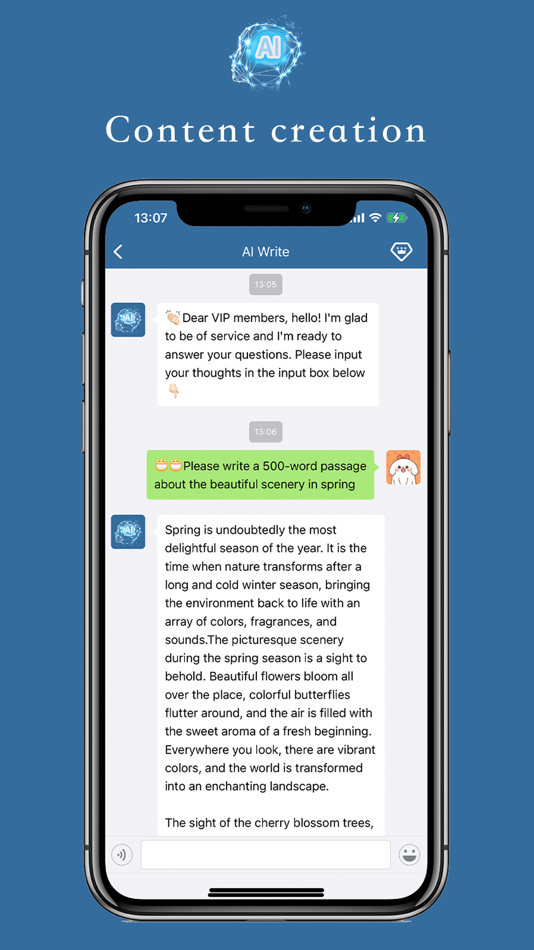 #3. AI Wisdom Chat (iOS) Podle: Shenzhen Camuning Technology Co., LTD