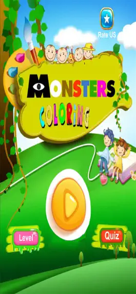 Game screenshot Doors Monsters Coloring Book mod apk
