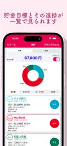 目標別「貯金箱」日記 screenshot #3 for iPhone