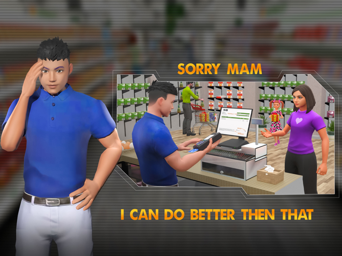 Supermarket Mall Shopping Game