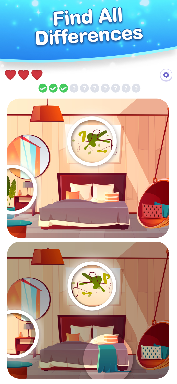 Find Differences Search and Spot