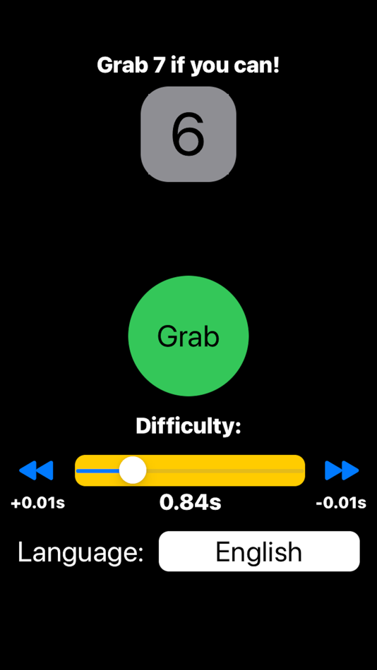 #9. GrabNum - test your limit (iOS) By: Hippo Kingdom Limited