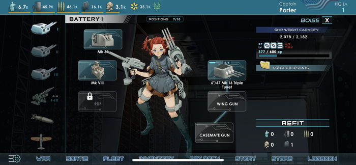 Victory Belles Shipgirls