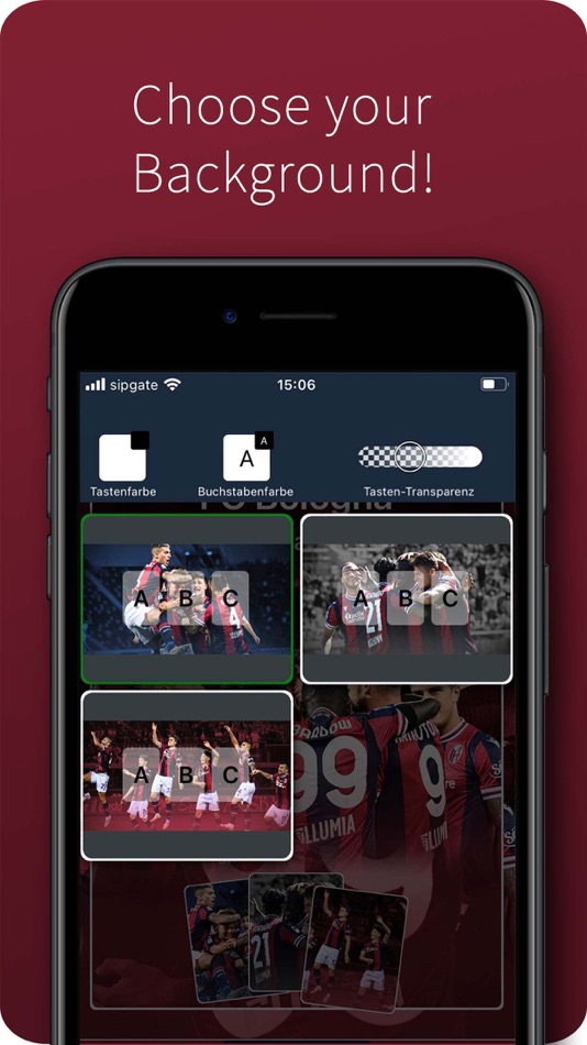 #4. Bologna Fc 1909 Keyboard (iOS) 作者: SPOCS Media GmbH