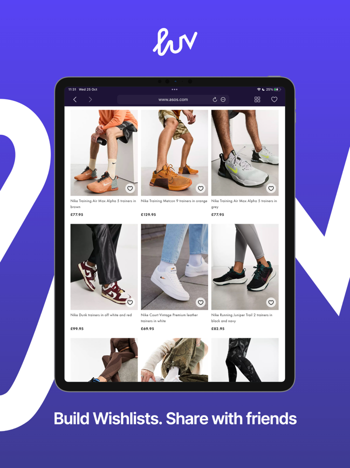 Luv – Wishlist Browser