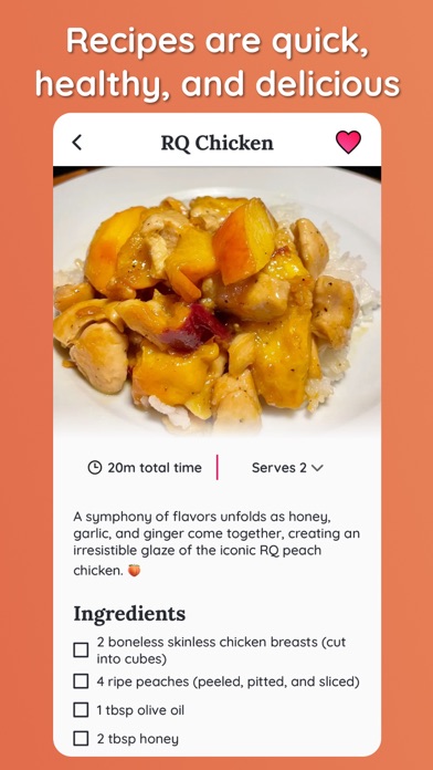 RecipeQuickie screenshot