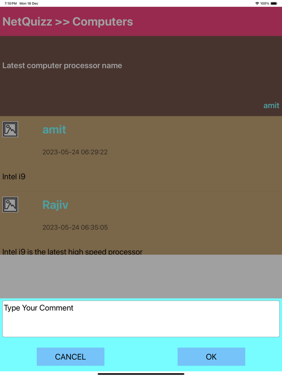 Screenshot #6 pour NetQuizz