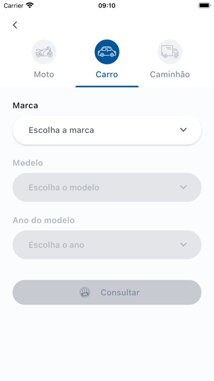 Placa FIPE: Tabela de preços para iPhone - Download