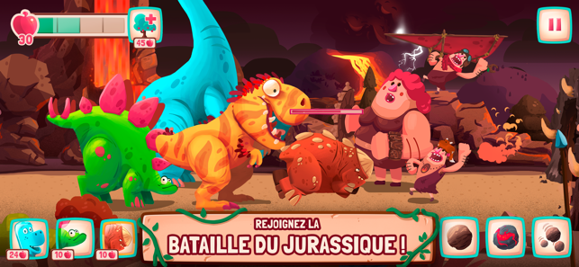 ‎Dino Bash - Combat de Dinos Capture d'écran