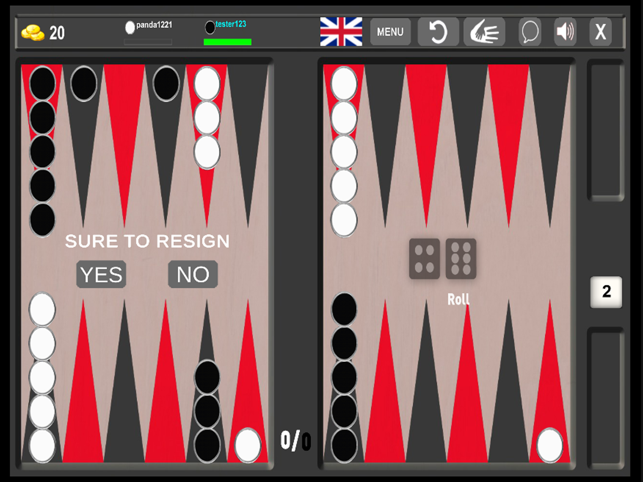 ‎Backgammon66 Screenshot
