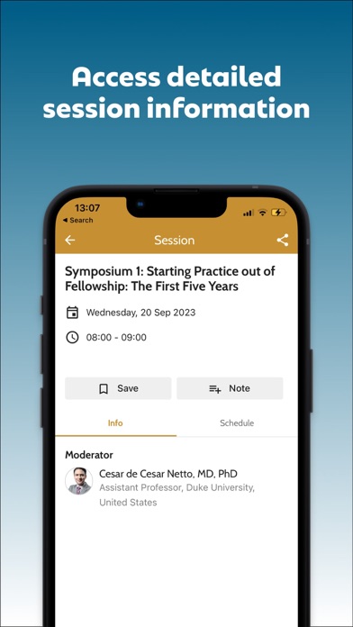 AOFAS Society App Screenshot