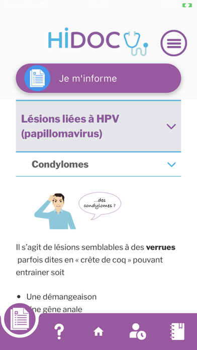 HiDoc HPV Screenshot