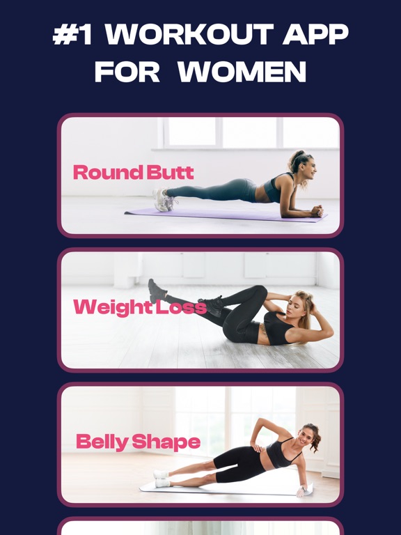 Workout for Women: Fitness Appのおすすめ画像1