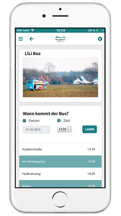 Broegbern Dorfapp Screenshot