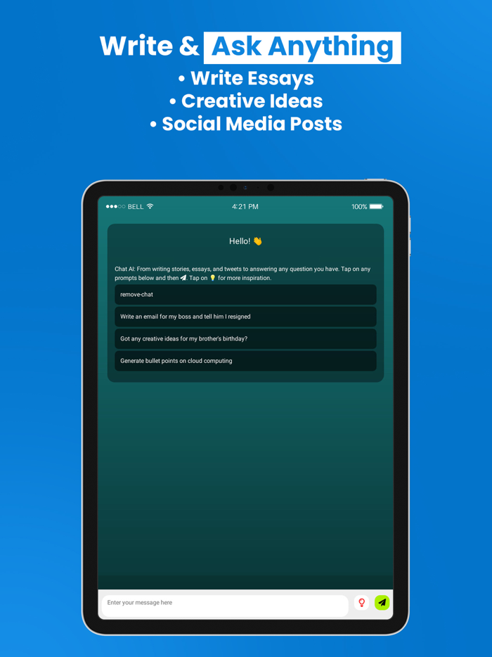 Chat AI Chatbot Assistant Plus