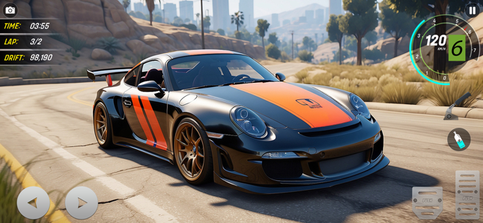 Car Drift drive Highway Racing