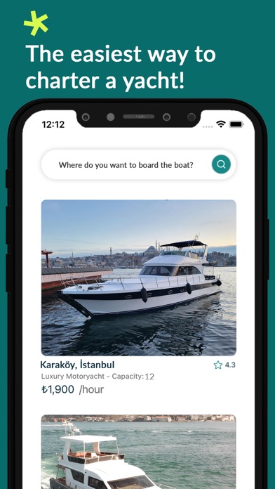 Teknevia - Boat&Yacht Rentals Screenshot