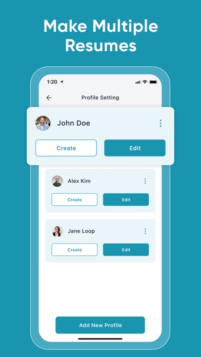 Resume Maker & CV Builder Screenshot