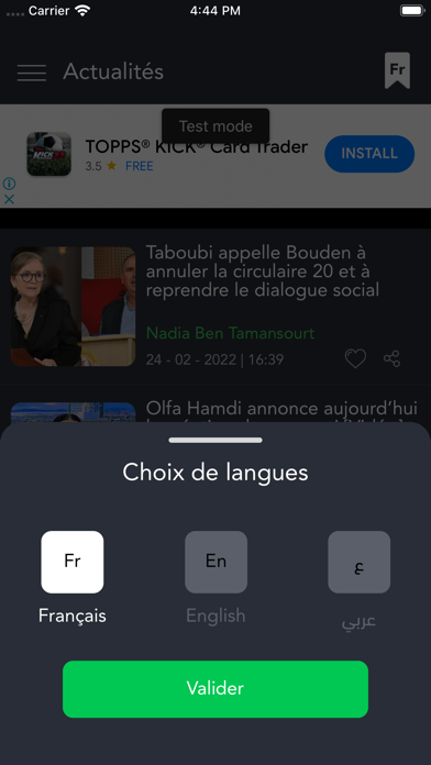 Tunisie Numerique Screenshot