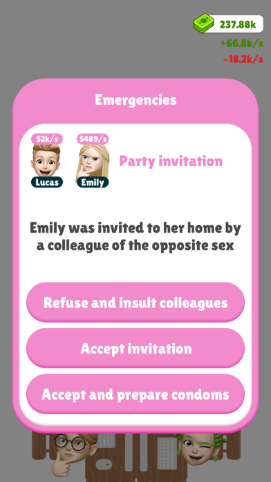 Company Life -a novel game Screenshot