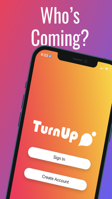 TurnUp Social Screenshot