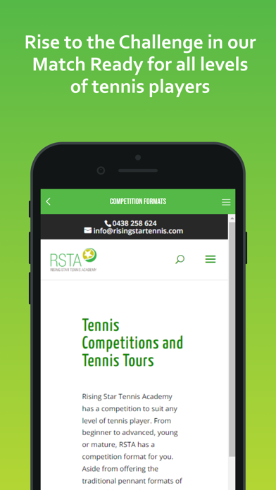 How to cancel & delete Rising Star Tennis Academy from iphone & ipad 4