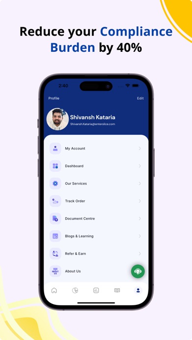 Enterslice App Screenshot