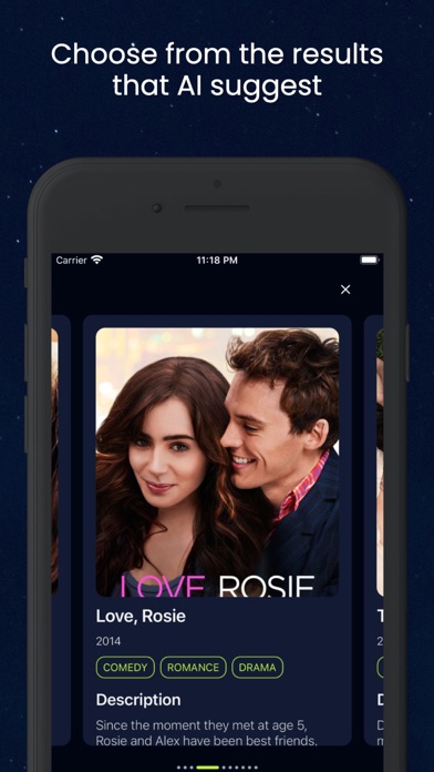 Suggest Me: AI Movies Search Screenshot