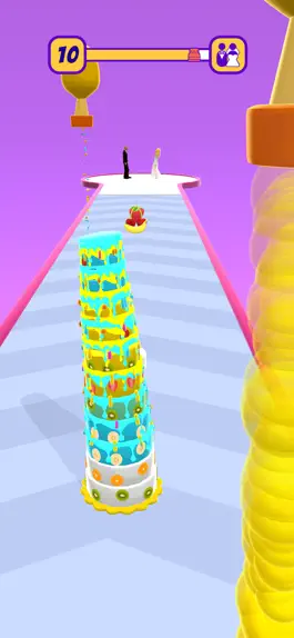 Game screenshot Wedding Cake Run apk