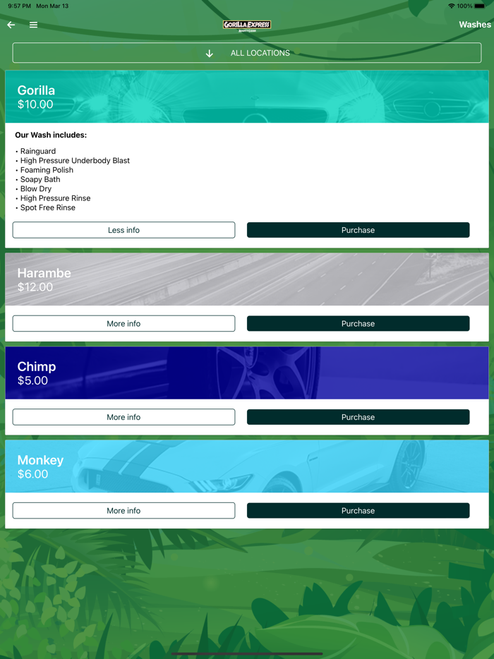 Gorilla Express Self Serve
