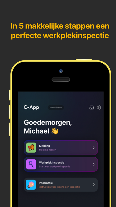 C-App Screenshot