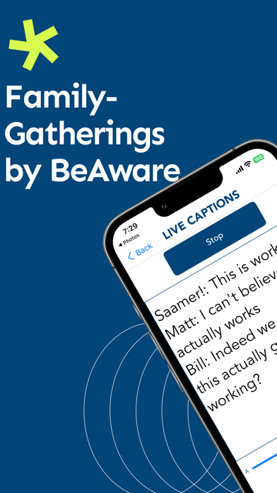 Screenshot 1 of FamilyTalk by BeAware App